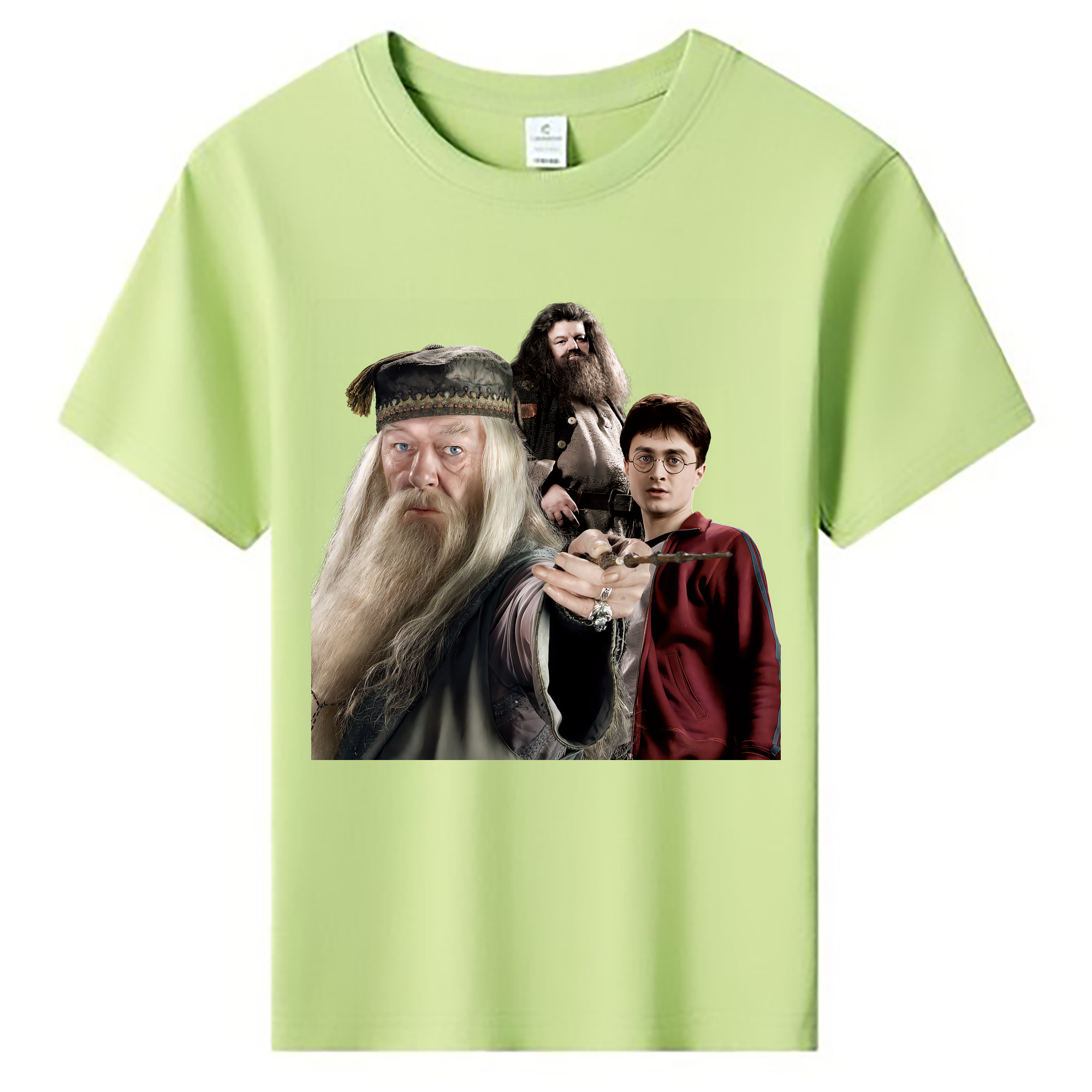 （画像用） Harry Potter ハリー・ポッターシリーズ 綿100％キッズTシャツ（フロントプリント）
